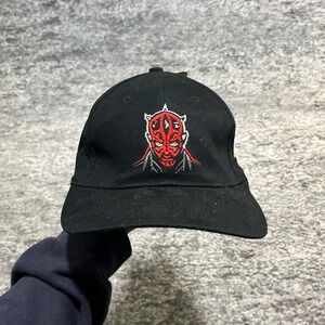 NEW Vintage Darth Maul Star Wars Episode 1 Hat Black 1999 Adjustable